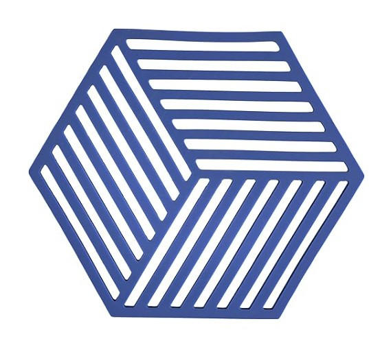 GRYTUNDERLÄGG   - blå, Basics, plast (16/14cm) - Zone Denmark