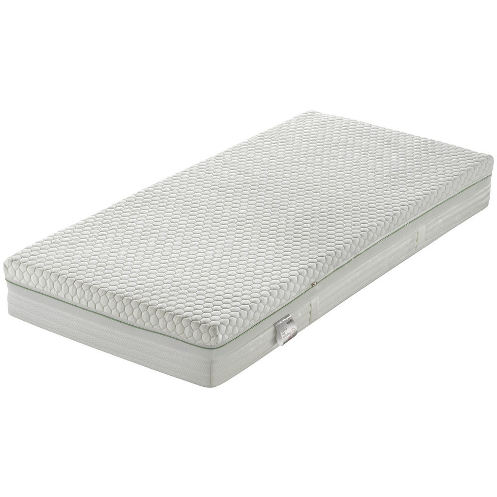 Thumbnail - Dieter Knoll Gelschaummatratze, Weiß, Textil, H2, 90x200 cm, Austria Gütezeichen, Made in Austria, Oeko-Tex® Standard 10...