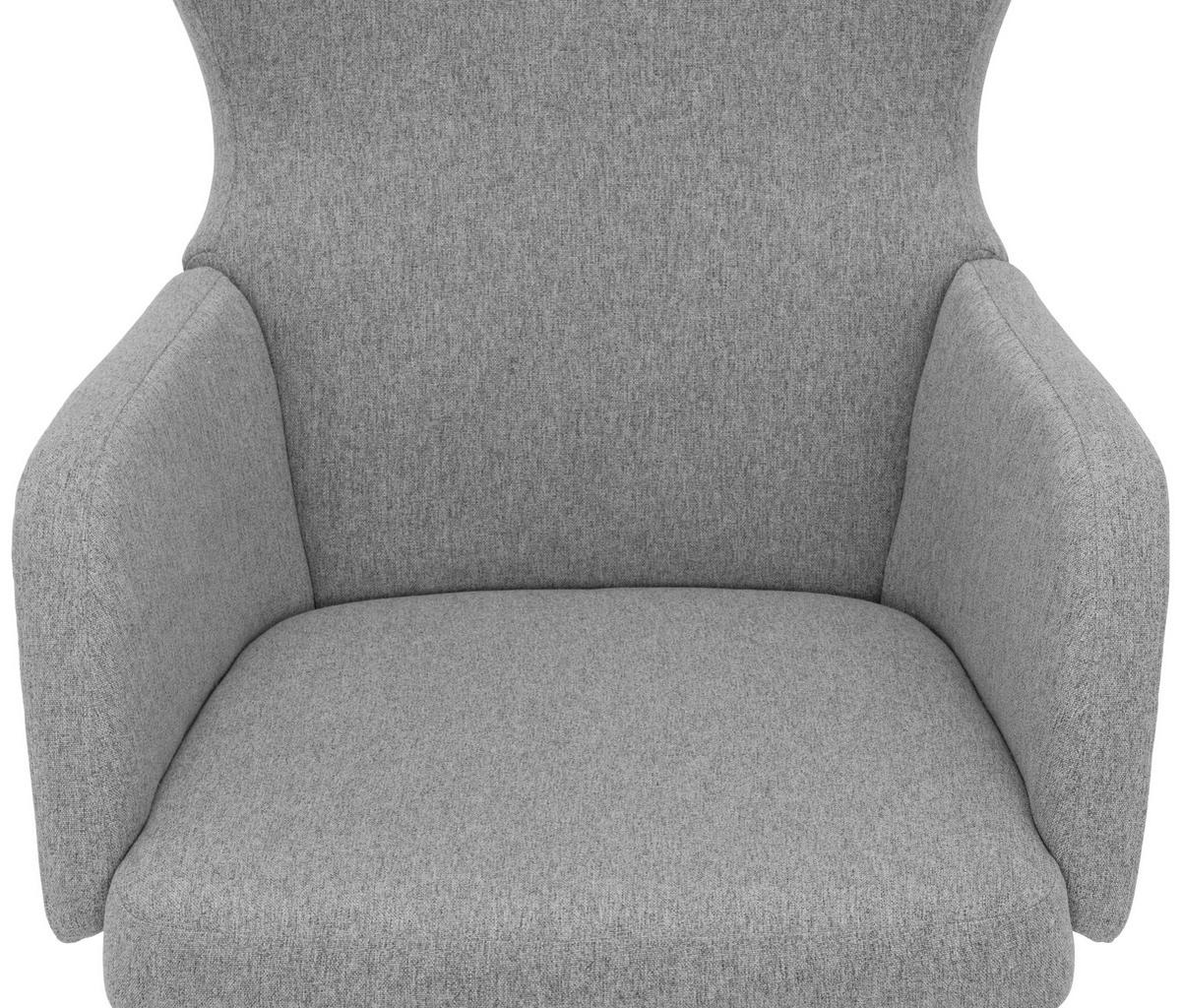 RELAXSESSEL Flachgewebe Hocker    - Schwarz/Grau, Design, Kunststoff/Textil (62/99/71cm) - MID.YOU