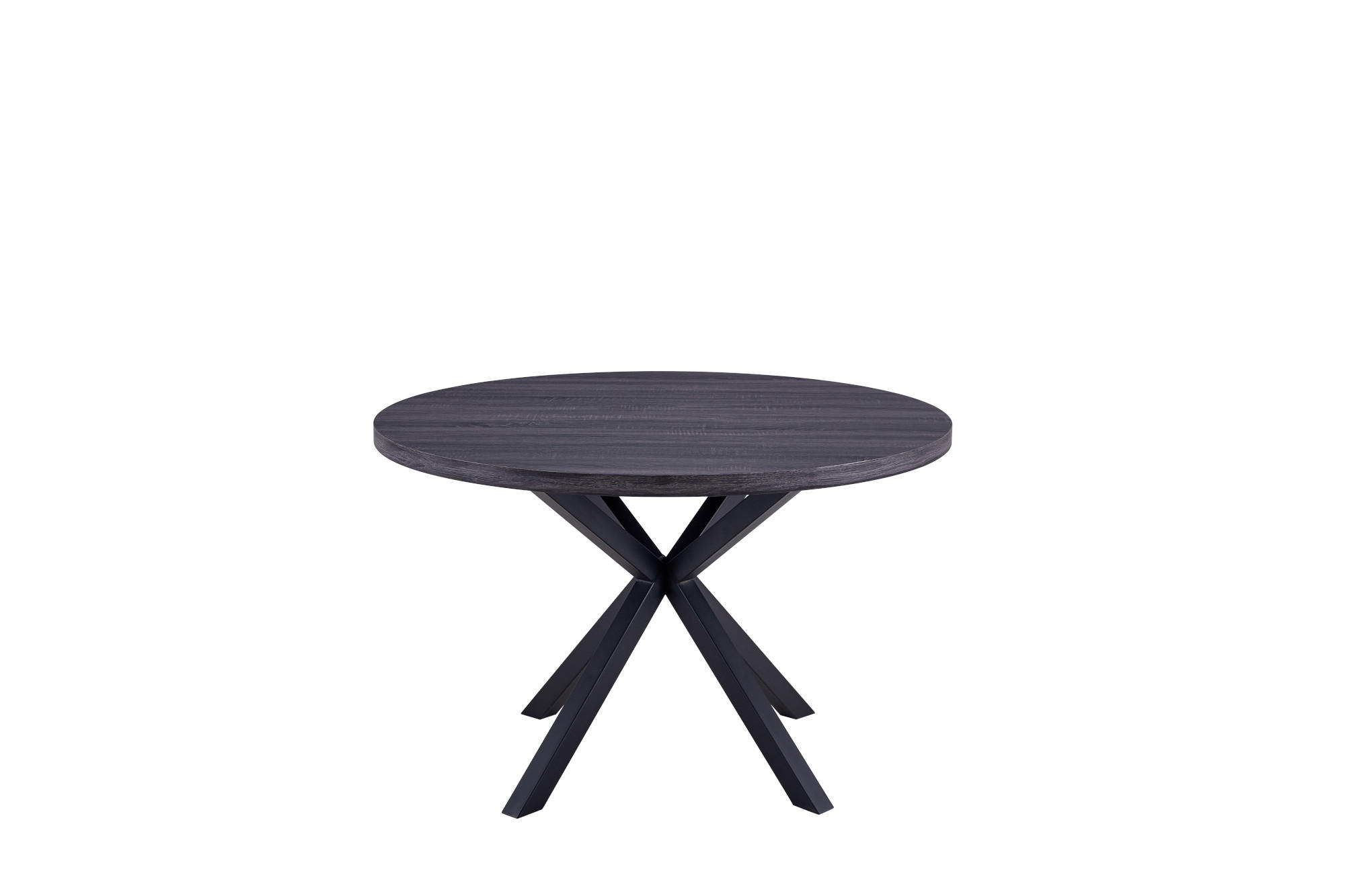 TRPEZARIJSKI STO  crna, sonoma hrast   - sonoma hrast/crna, Moderno, metal/pločasti materijal (120/76/120cm) - Hom`in
