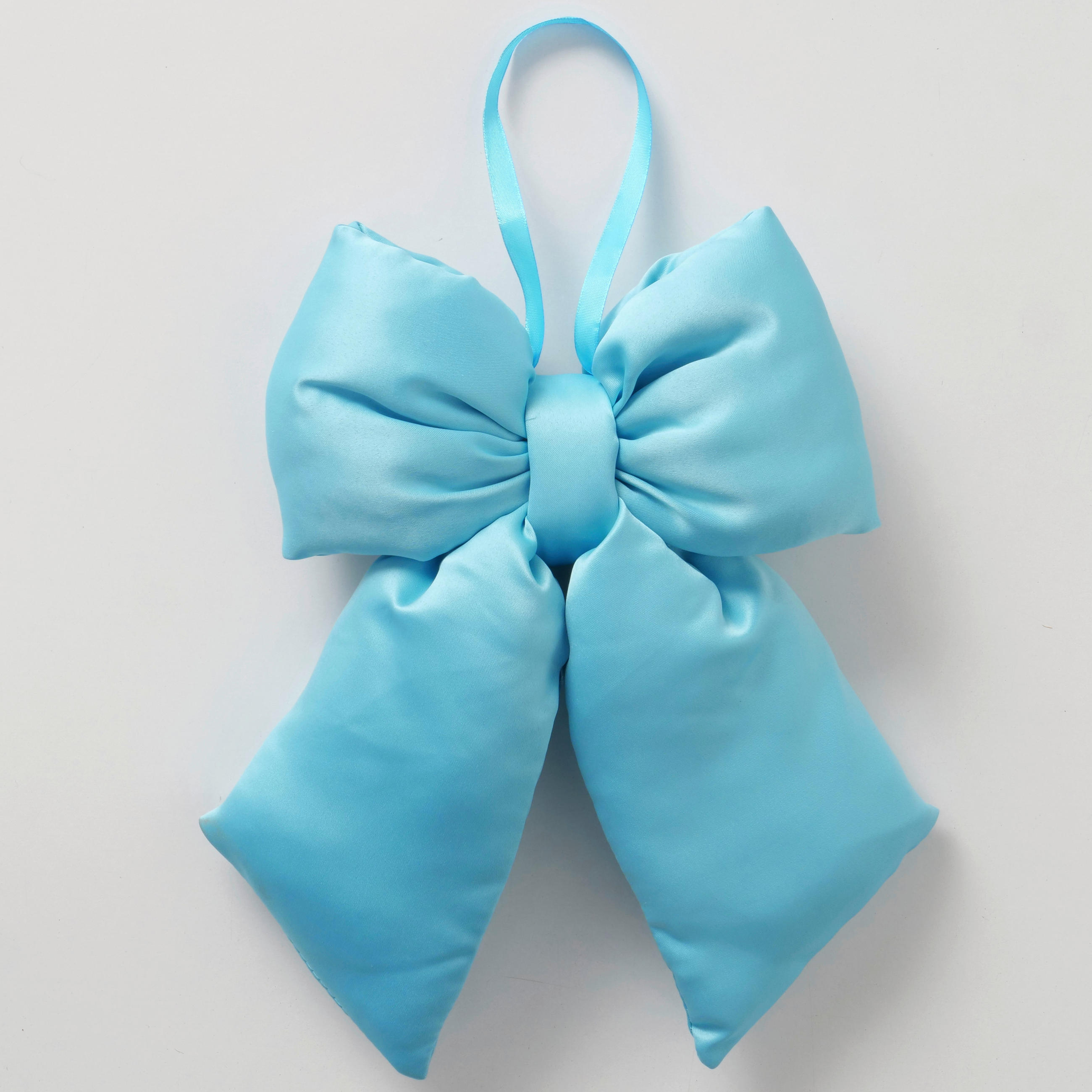 DEKOHÄNGER  - Türkis, LIFESTYLE, Textil (31/29/6cm)