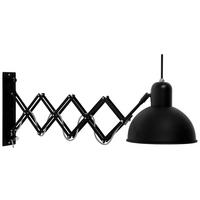 WANDLEUCHTE - Schwarz, Design, Metall (60-85/36cm) - It's about Romi