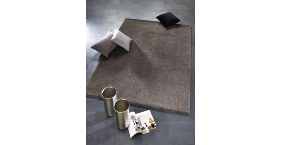 HOCHFLORTEPPICH 65/130 cm Royal Shaggy Anthrazit - Anthrazit, Basics, Textil (65/130cm) - Novel