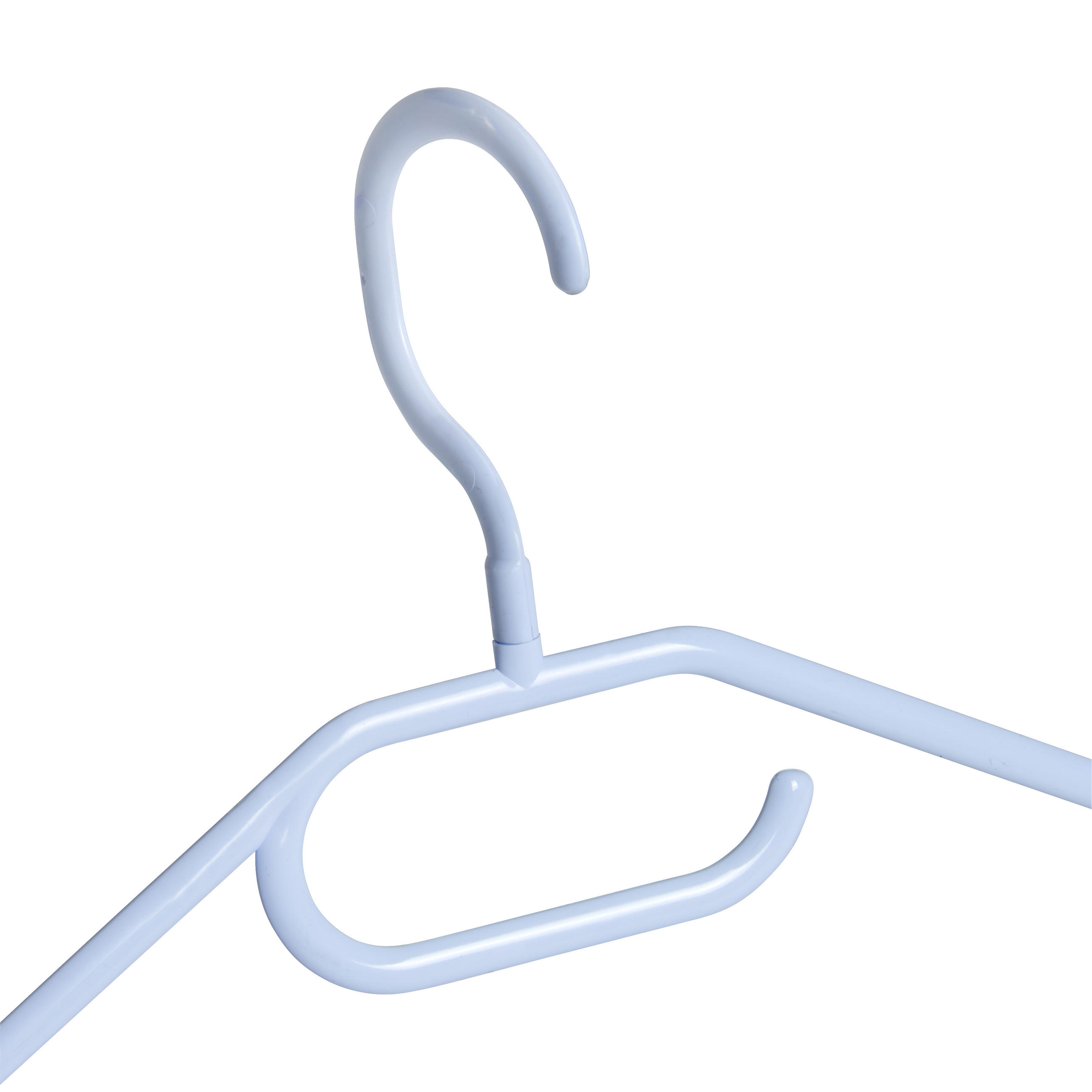 KINDERKLEIDERBÜGELSET - Blau/Weiss, Basics, Kunststoff (34/20/2,5cm) - My Baby Lou