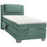 BOXSPRINGBETT 100/200 cm in Petrol - Silberfarben/Petrol, KONVENTIONELL, Kunststoff/Textil (100/200cm) - Esposa BOXSPRINGBETT 100/200 cm in Petrol - Silberfarben/Petrol, KONVENTIONELL, Kunststoff/Textil (100/200cm) - Esposa