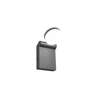 AUßENWANDLEUCHTE   - Anthrazit/Weiß, Basics, Kunststoff/Metall (19/10/14cm)