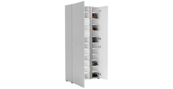 GARDEROBENSCHRANK 91/196/34 cm  - Anthrazit/Schwarz, Design, Holzwerkstoff/Kunststoff (91/196/34cm) - Xora