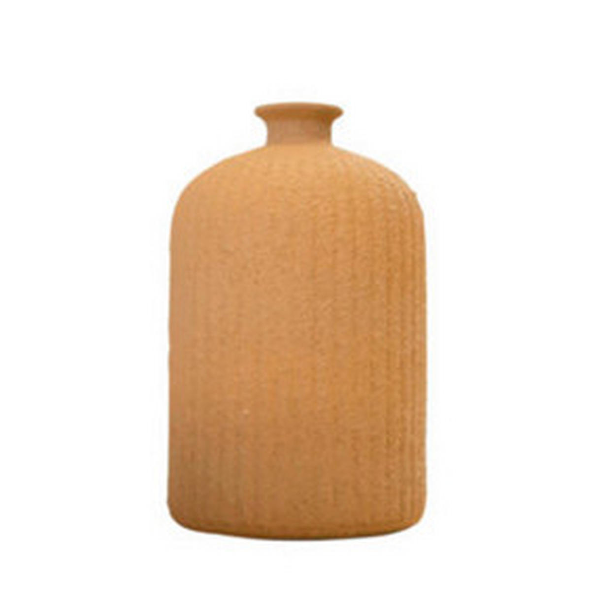 VÁZA  - karamella, Basics, Üveg (23cm)