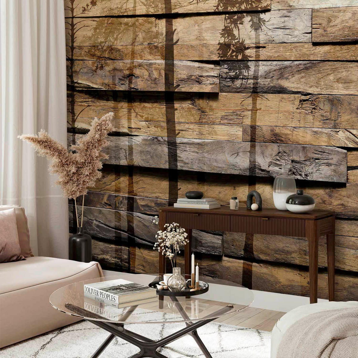 FOTOTAPETE  - Beige/Braun, LIFESTYLE, Textil (250/175cm) - artgeist