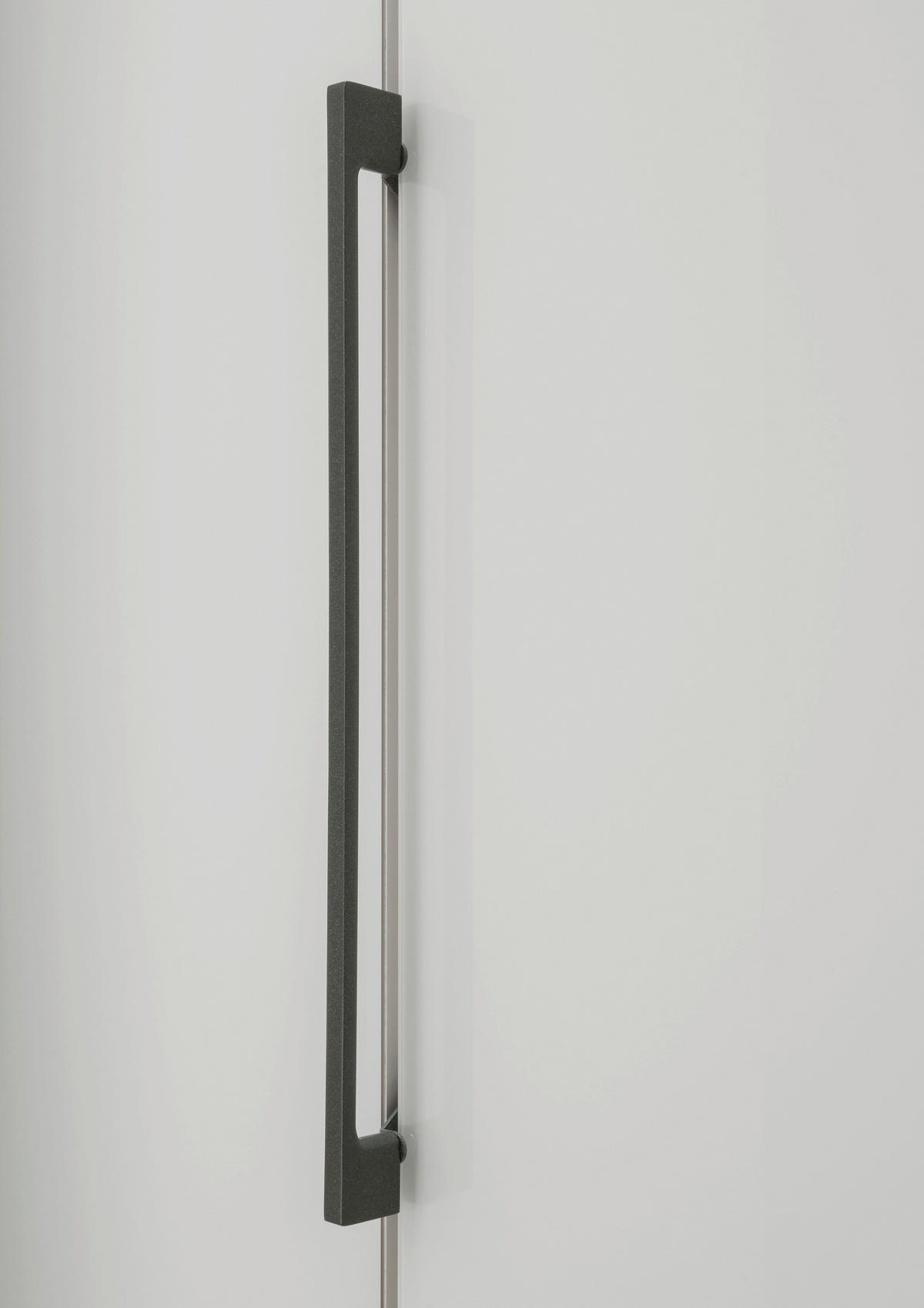 DREHTÜRENSCHRANK in Champagner, Eiche Bianco  - Schieferfarben/Eiche Bianco, Konventionell, Glas/Holzwerkstoff (250/216/58cm) - Dieter Knoll