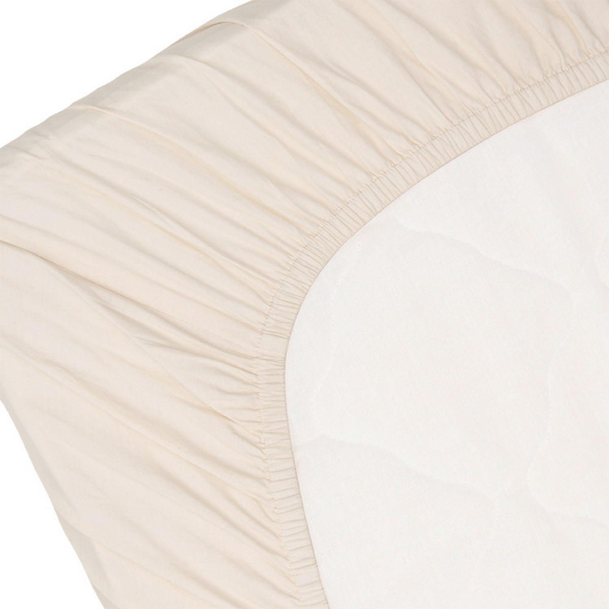 KINDERSPANNBETTTUCH 60/120 cm   - Beige, Basics, Textil (60/120cm) - Witlof for Kids