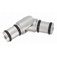 KLOUBOVÁ SPOJKA - černá/barvy stříbra, Basics, kov (2.3/2.3cm) - Homeware