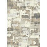 WEBTEPPICH 135/200 cm Tierra Hellgrau, Beige  - Beige/Hellgrau, Design, Textil (135/200cm) - Novel