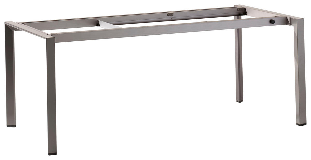 GARTENTISCHGESTELL 180-290/100/74 cm Metall  - Graphitfarben, Design, Metall (180-290/100/74cm) - Sieger