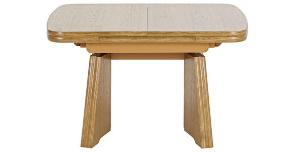 COUCHTISCH in Metall, Holzwerkstoff 90-131/65/56-75 cm  - Eichefarben, KONVENTIONELL, Holzwerkstoff/Metall (90-131/65/56-75cm) - Venda