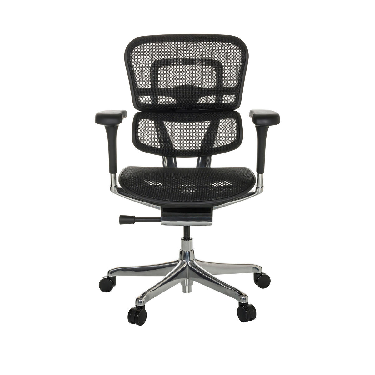 SNURRSTOL  i nät svart  - silver/svart, Basics, metall/textil (69/107-122/64cm) - MID.YOU