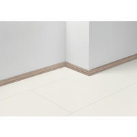 SOCKELLEISTE - Hellbraun/Hellgrau, Basics, Holzwerkstoff (220/1,6/4cm) - Parador