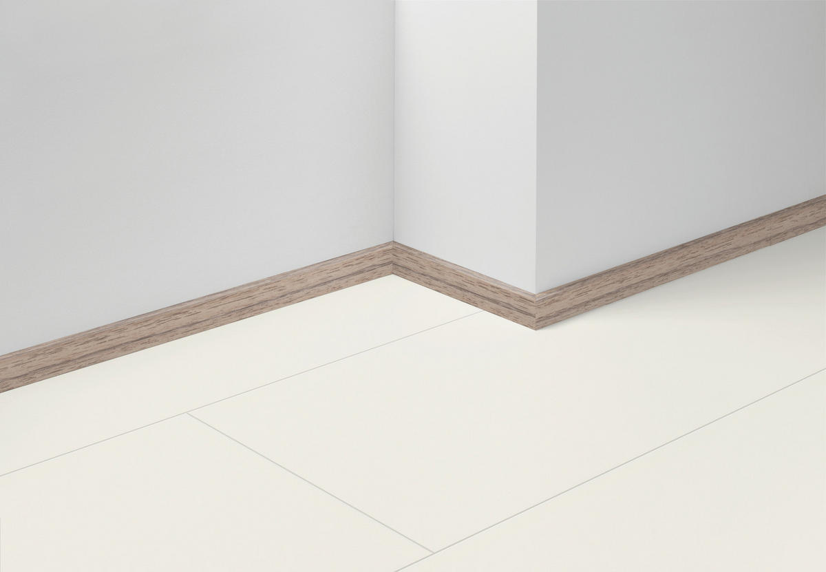 SOCKELLEISTE - Hellbraun/Hellgrau, Basics, Holzwerkstoff (220/1,6/4cm) - Parador