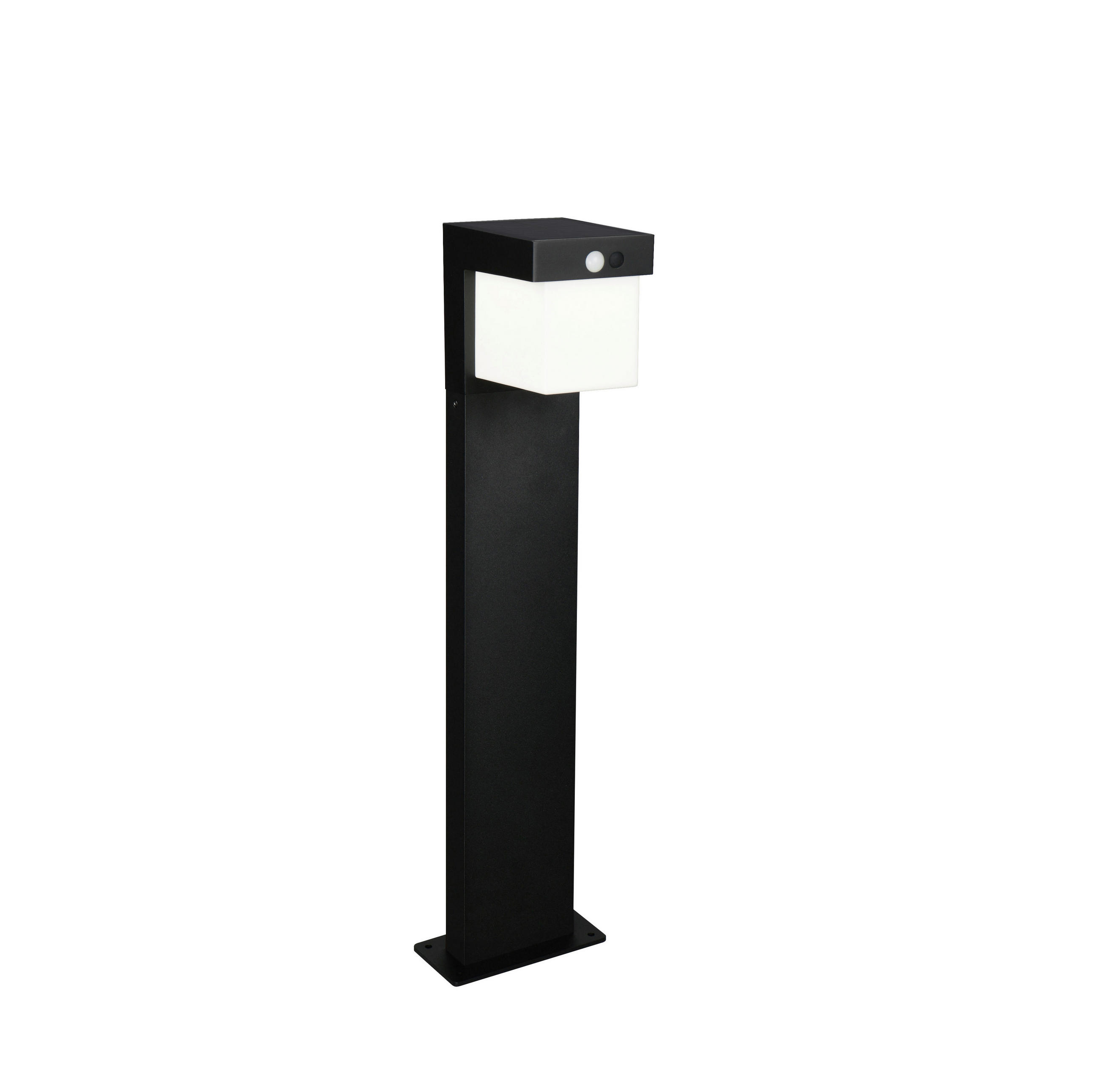 XXXLutz Wegeleuchte Colombo Schwarz, Weiß 15.5x50x14 cm