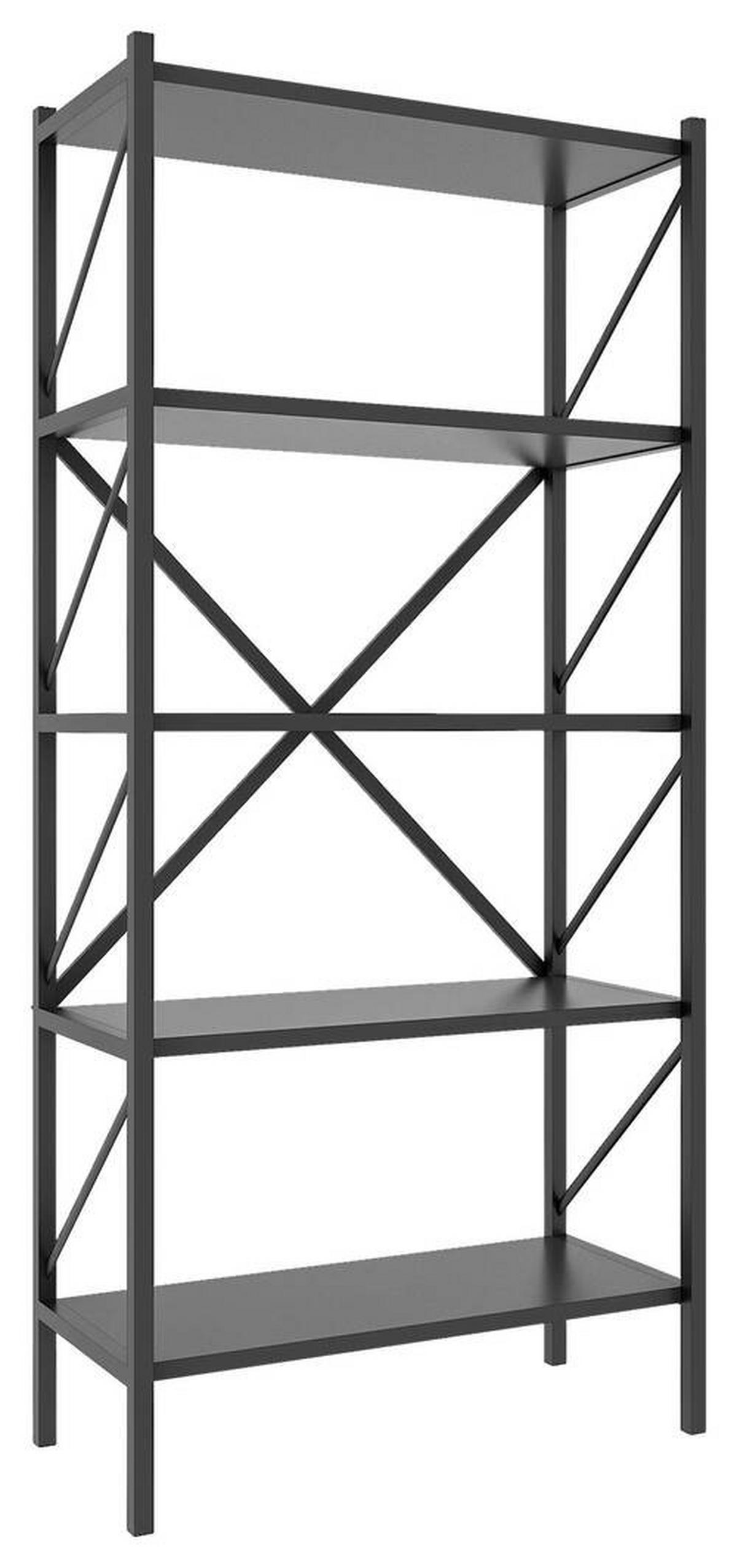 REGAL Anthrazit  - Anthrazit, MODERN, Holzwerkstoff (66/160/34cm) - MID.YOU