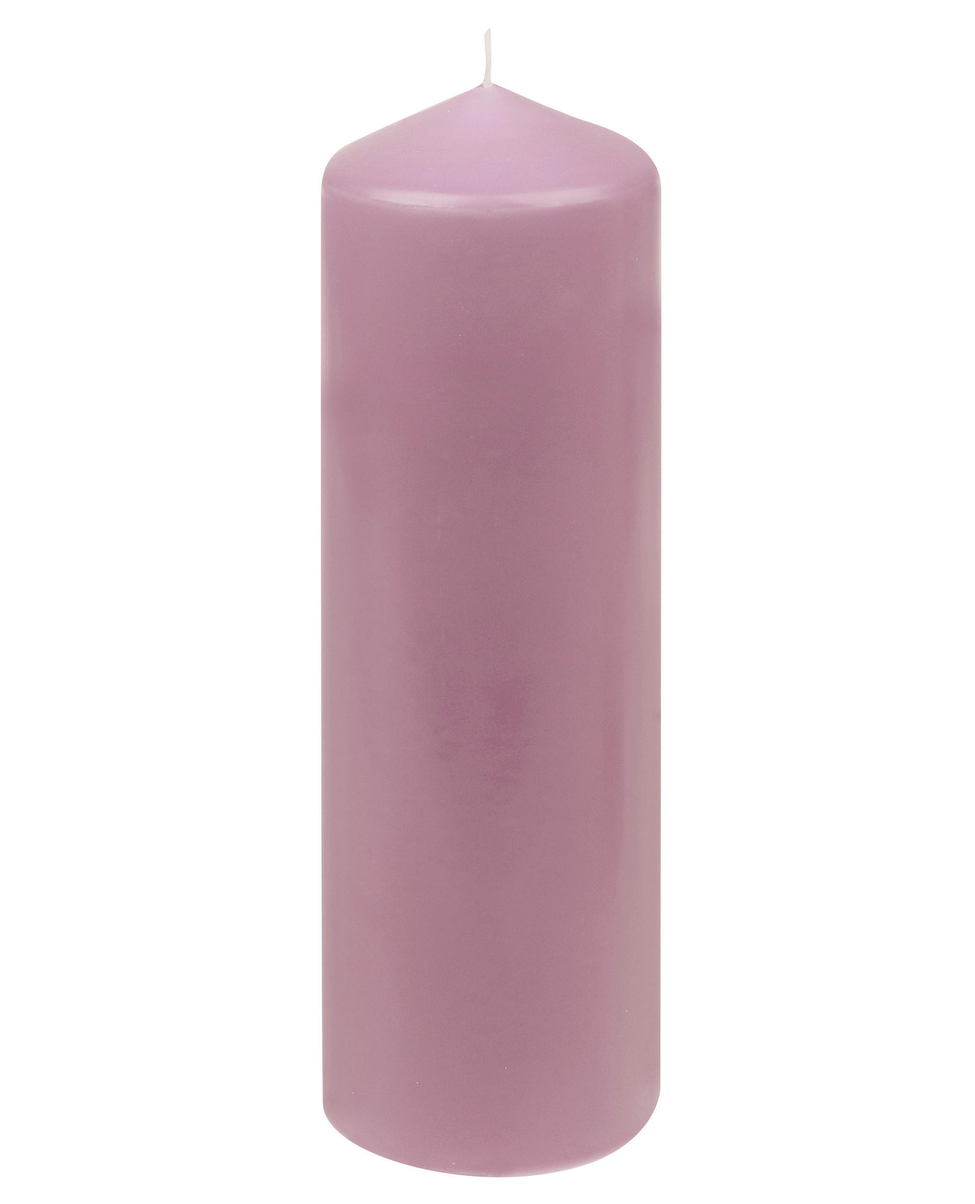 STUMPENKERZE  - Altrosa, Basics (8,7/28,0cm) - Steinhart