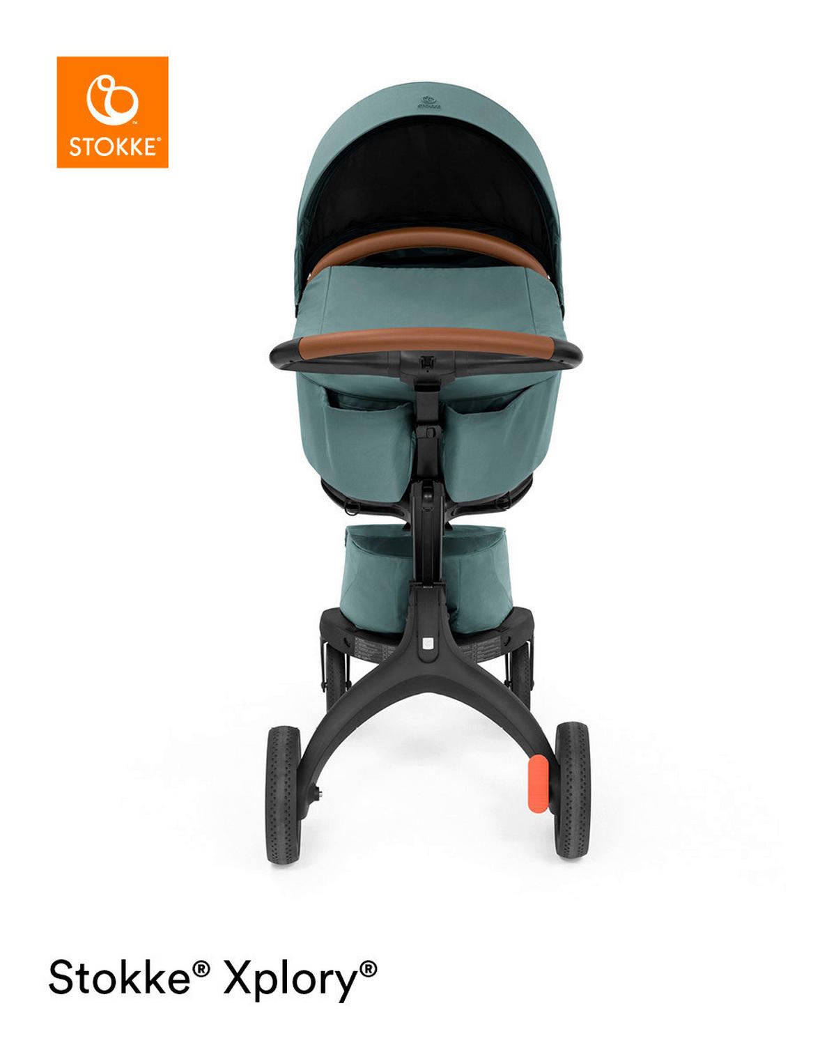 TVRDA KORPA ZA KOLICA - petrolej plava, Osnovno, tekstil/plastika (87/48/16cm) - Stokke