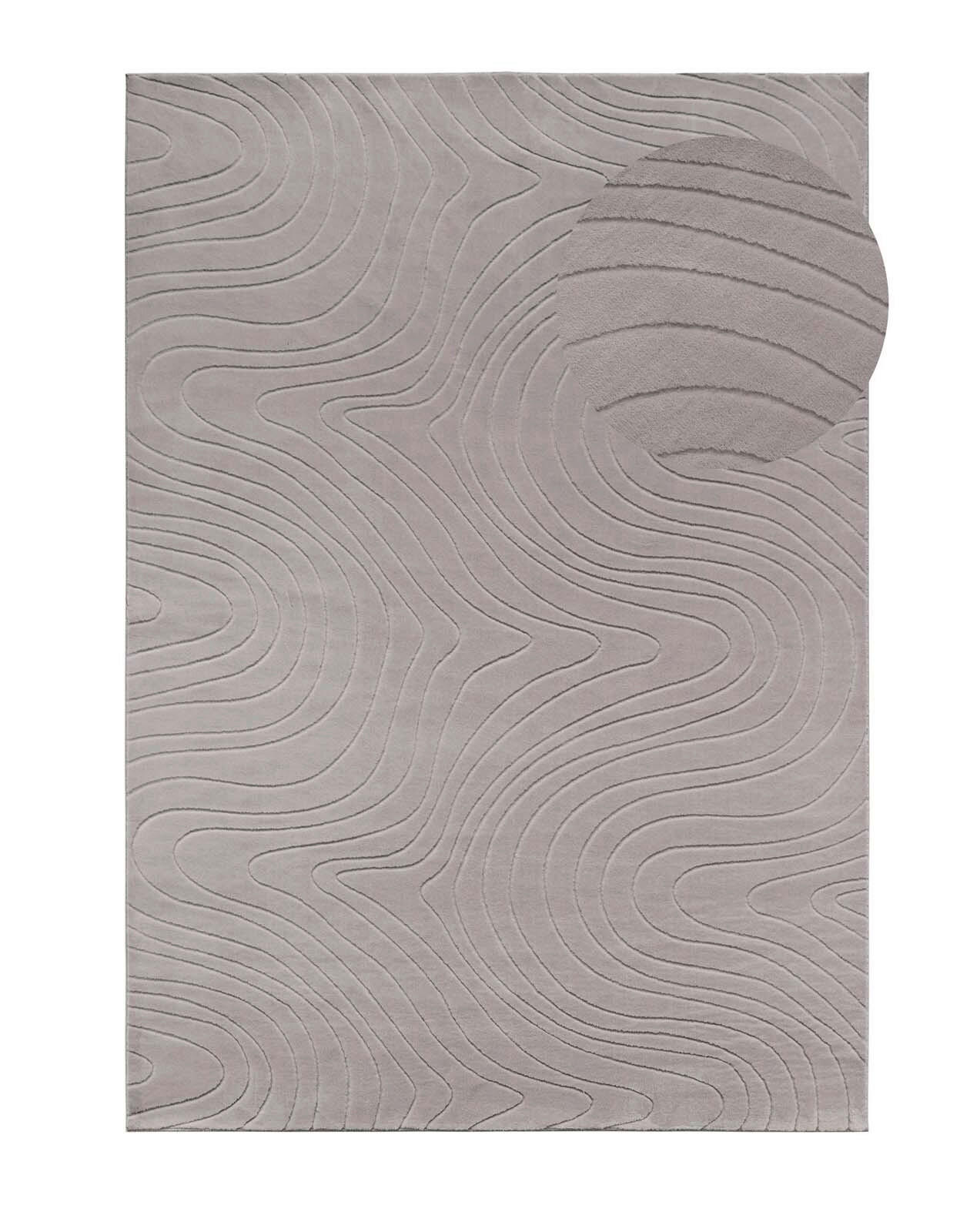 WEBTEPPICH 300/400 cm Stilo Hellgrau rechteckig  - Hellgrau, Basics, Textil (300/400cm) - Novel