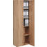 MEHRZWECKSCHRANK in Eichefarben - Eichefarben/Alufarben, Design, Holzwerkstoff/Kunststoff (60/192/33,6cm) - Carryhome MEHRZWECKSCHRANK in Eichefarben - Eichefarben/Alufarben, Design, Holzwerkstoff/Kunststoff (60/192/33,6cm) - Carryhome