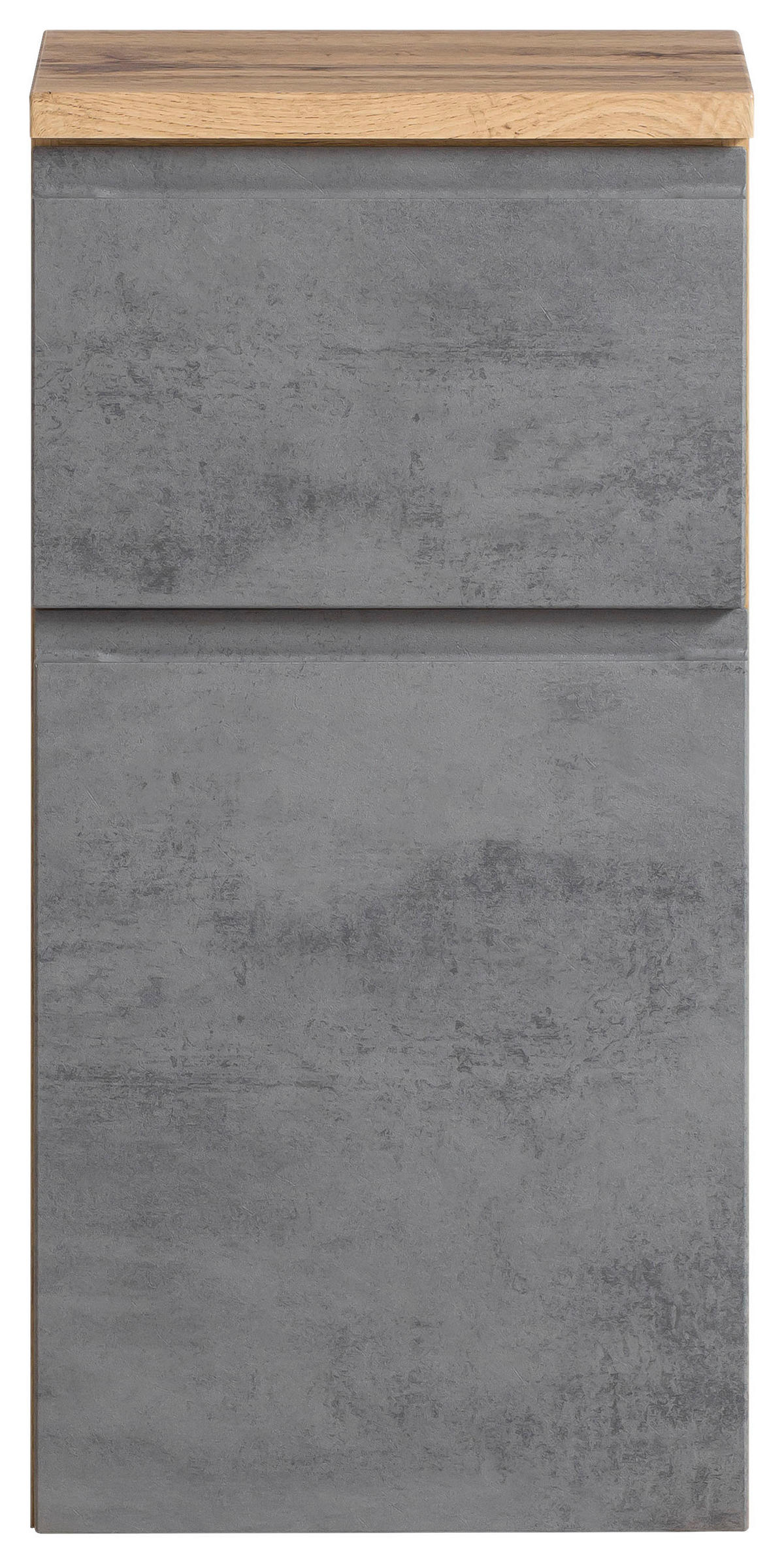 UNTERSCHRANK 40/79/35 cm   - Eiche Wotan/Hellgrau, MODERN, Holzwerkstoff (40/79/35cm) - Held