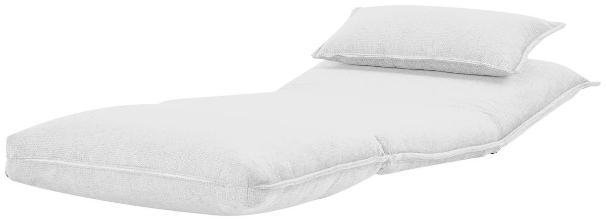 SCHLAFSESSEL in Webstoff Creme  - Creme, MODERN, Textil (85,5/59/67cm) - MID.YOU