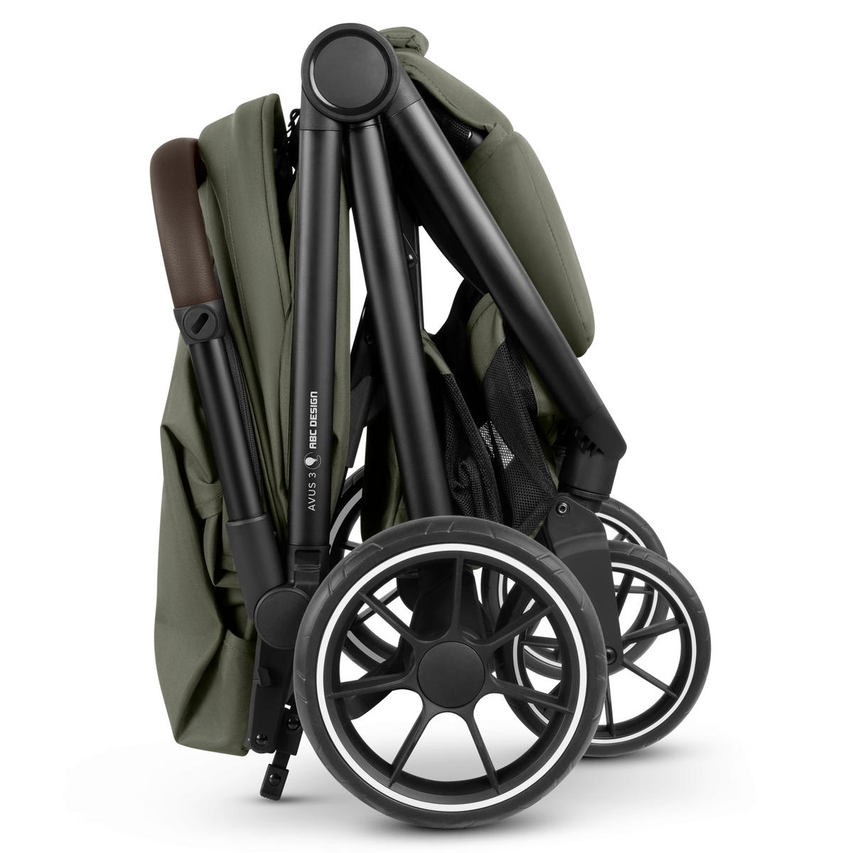BUGGY Avus 3  - Dunkelgrün/Schwarz, Basics, Textil/Metall (56/111/87cm) - ABC Design
