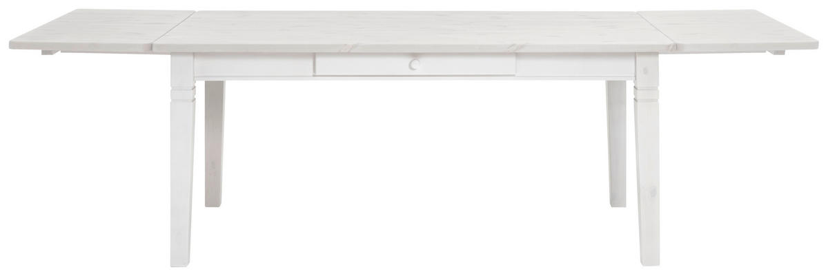 ESSTISCH in Holz 180/90/78 cm  - Weiß, ROMANTIK / LANDHAUS, Holz (180/90/78cm) - Boxxx