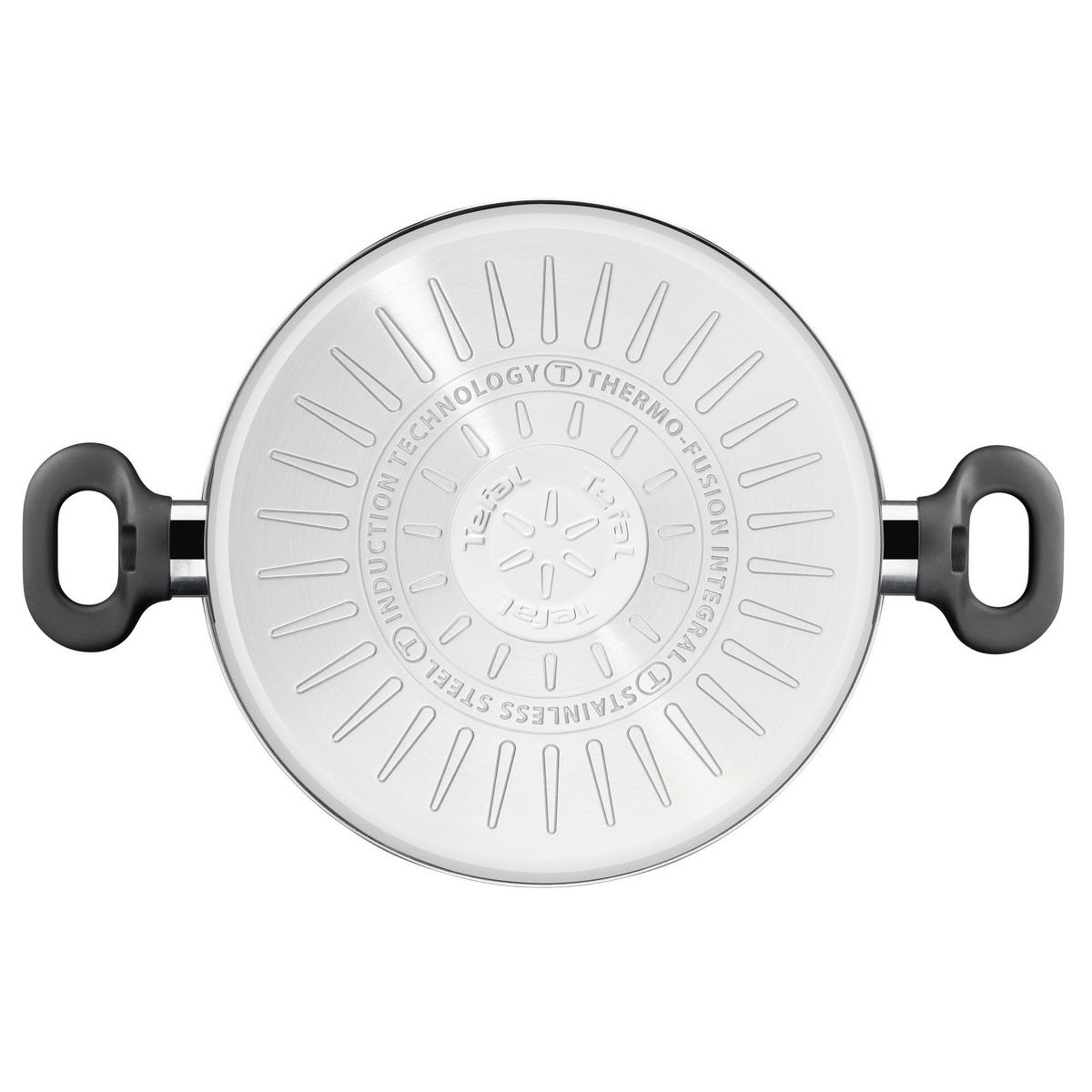 SCHMORPFANNE Duetto Silitan®-Antihaftbeschichtung  - Edelstahlfarben, Basics, Metall (38,7/10/25,6cm) - Tefal