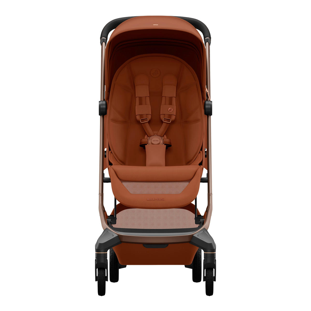 KINDERWAGENSET  Zero-G Travelsystem  Copper Terra  - Hellbraun/Cognac, Basics, Textil (44,5/105/84cm) - Maxi-Cosi