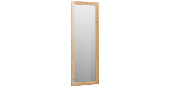 WANDSPIEGEL 52/152/2,7 cm    in rechteckig  - Kieferfarben, KONVENTIONELL, Glas/Holzwerkstoff (52/152/2,7cm) - Xora