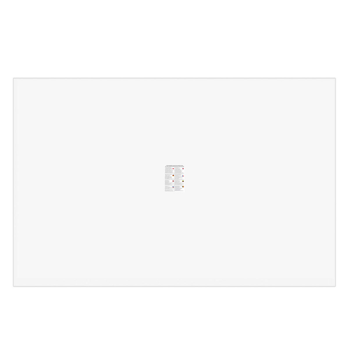 GLASBILD Weltkarte 120/80 cm  - Schwarz/Weiß, Basics, Glas/Papier (120/80cm)