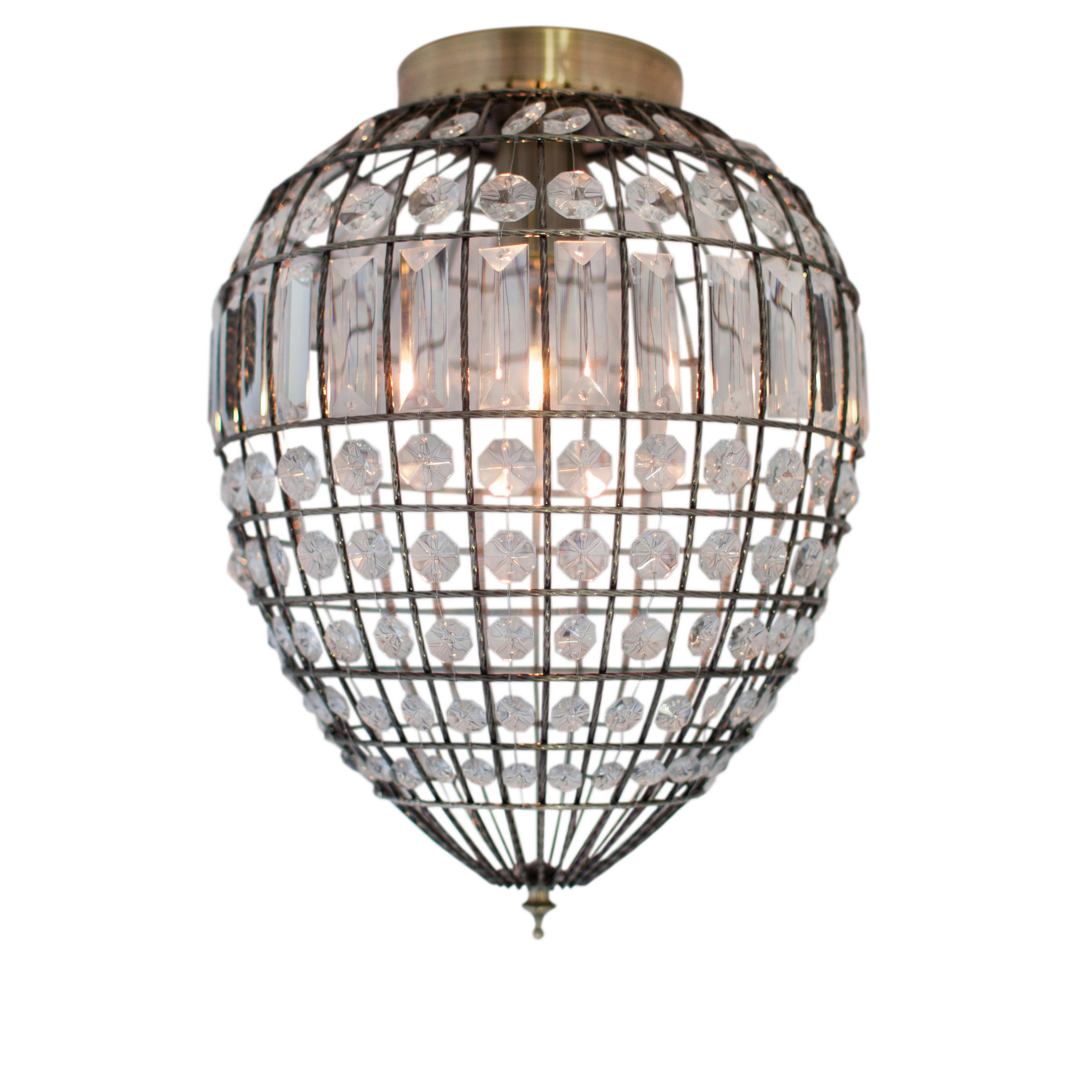 DECKENLEUCHTE AMADEUS 30/39 cm   - Design, Glas (30/39cm)