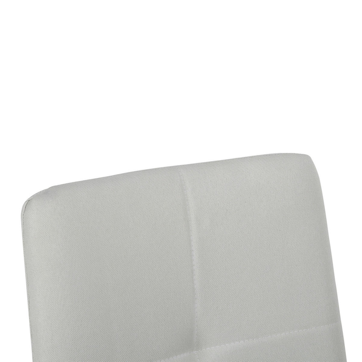 SCHWINGSTUHL-SET 2 Stück  in Eisen Webstoff  - Creme/Schwarz, MODERN, Textil/Metall (45/97/61cm) - MID.YOU