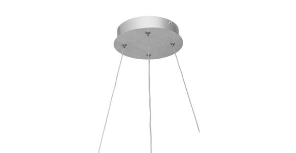 LED-HÄNGELEUCHTE Otis 63/64/150 cm - Alufarben, Design, Metall (63/64/150cm) - Dieter Knoll