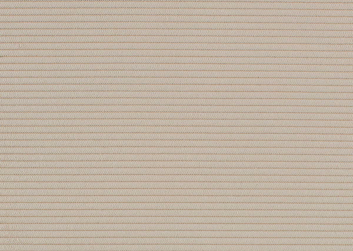 ECKSOFA in Feincord Beige  - Beige/Schwarz, Design, Kunststoff/Textil (205/284cm) - Xora