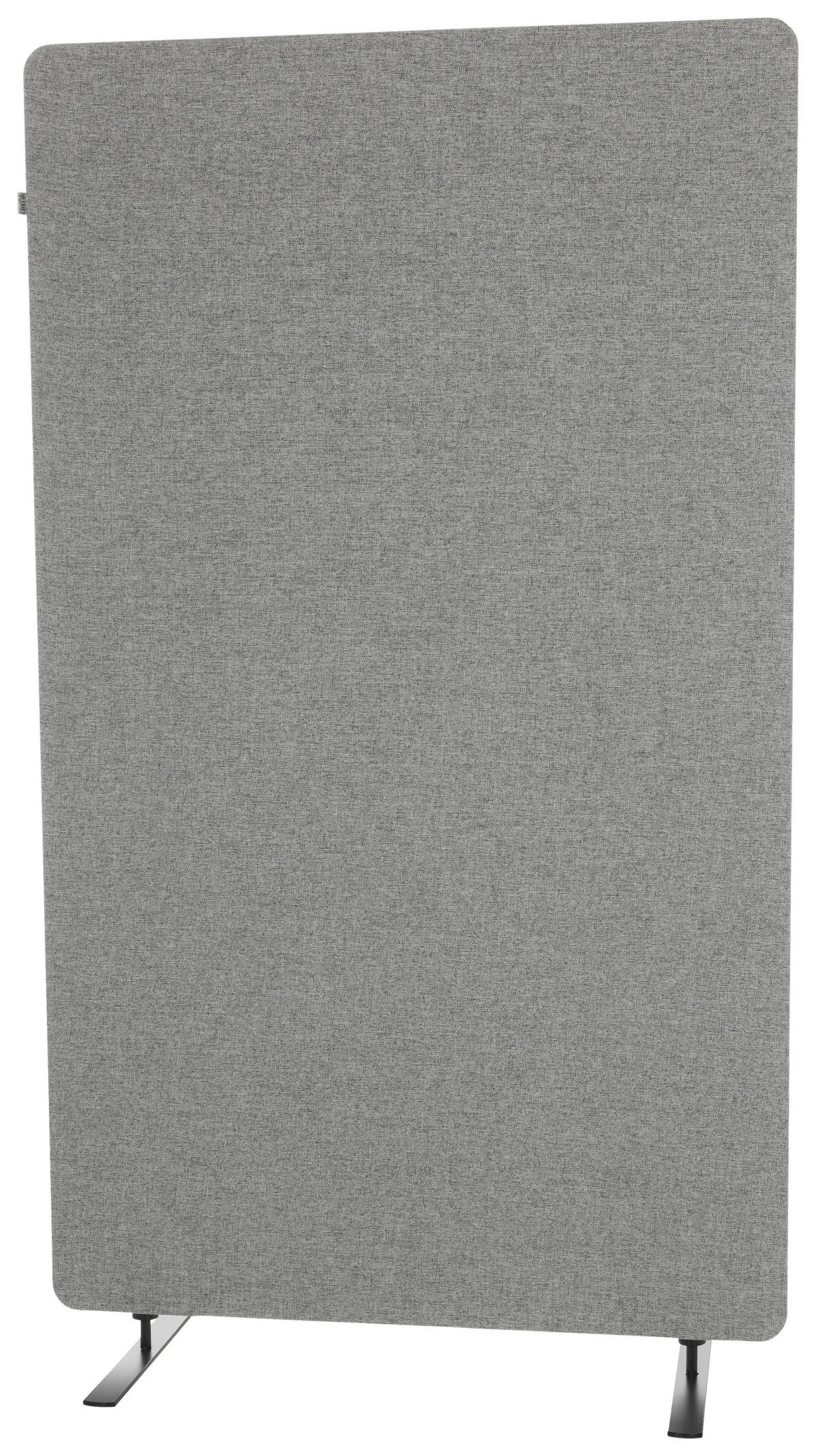 TRENNWAND Textil, Metall, Kunststoff Hellgrau  - Hellgrau, Basics, Kunststoff/Textil (80/142/35cm) - MID.YOU