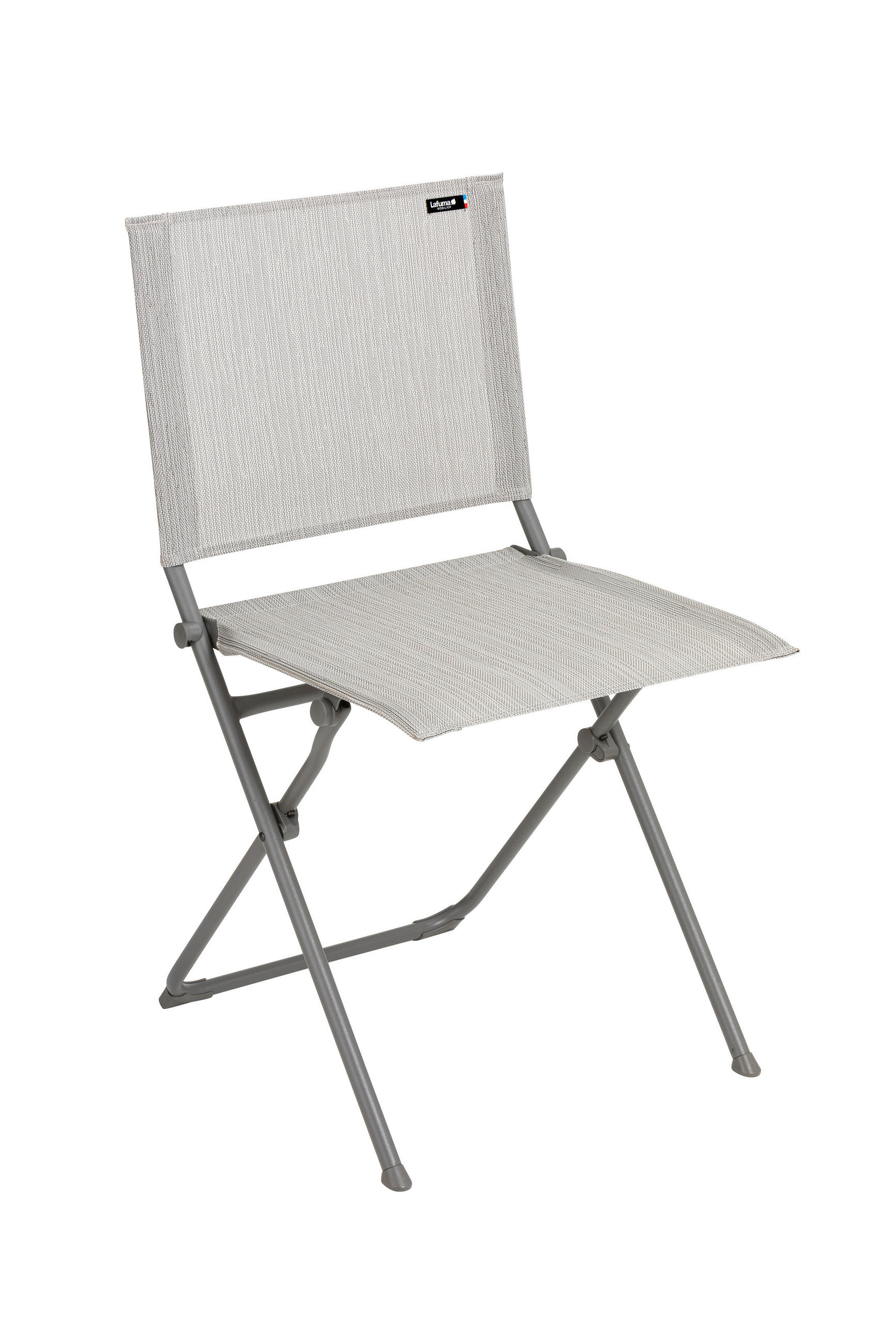 KLAPPSTUHL Batyline® Hellgrau  - Anthrazit/Hellgrau, Basics, Textil/Metall (49/87/50cm) - Lafuma Mobilier