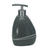 DOZATOR ZA TEČNI SAPUN  siva  plastika  - siva, Osnovno, plastika (9,5/16,5cm) - Kleine Wolke