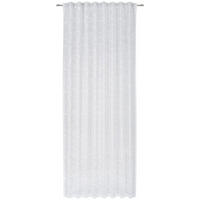 FERTIGVORHANG transparent  - Weiss, Design, Textil (135/245cm) - Esposa