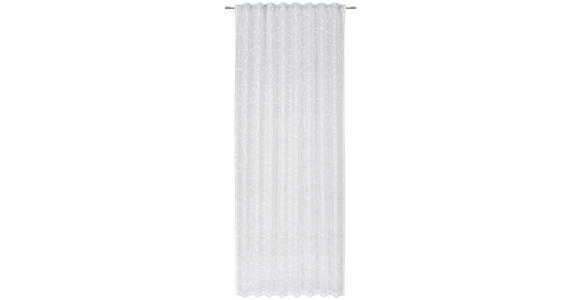FERTIGVORHANG transparent  - Weiß, Design, Textil (135/245cm) - Esposa