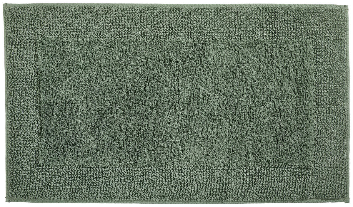 BADEMATTE Grün 60/100 cm  - Grün, Textil (60/100cm) - Dieter Knoll