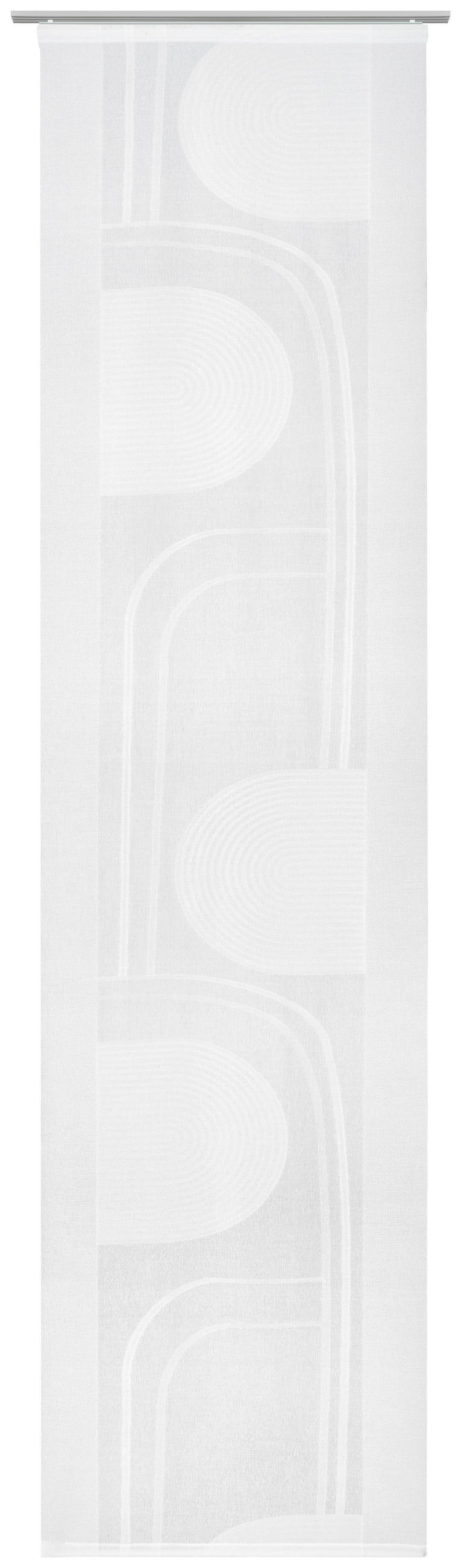 PANEL ZAVESA prirodna boja - prirodna boja, Dizajnerski, tekstil (60/255cm) - Novel