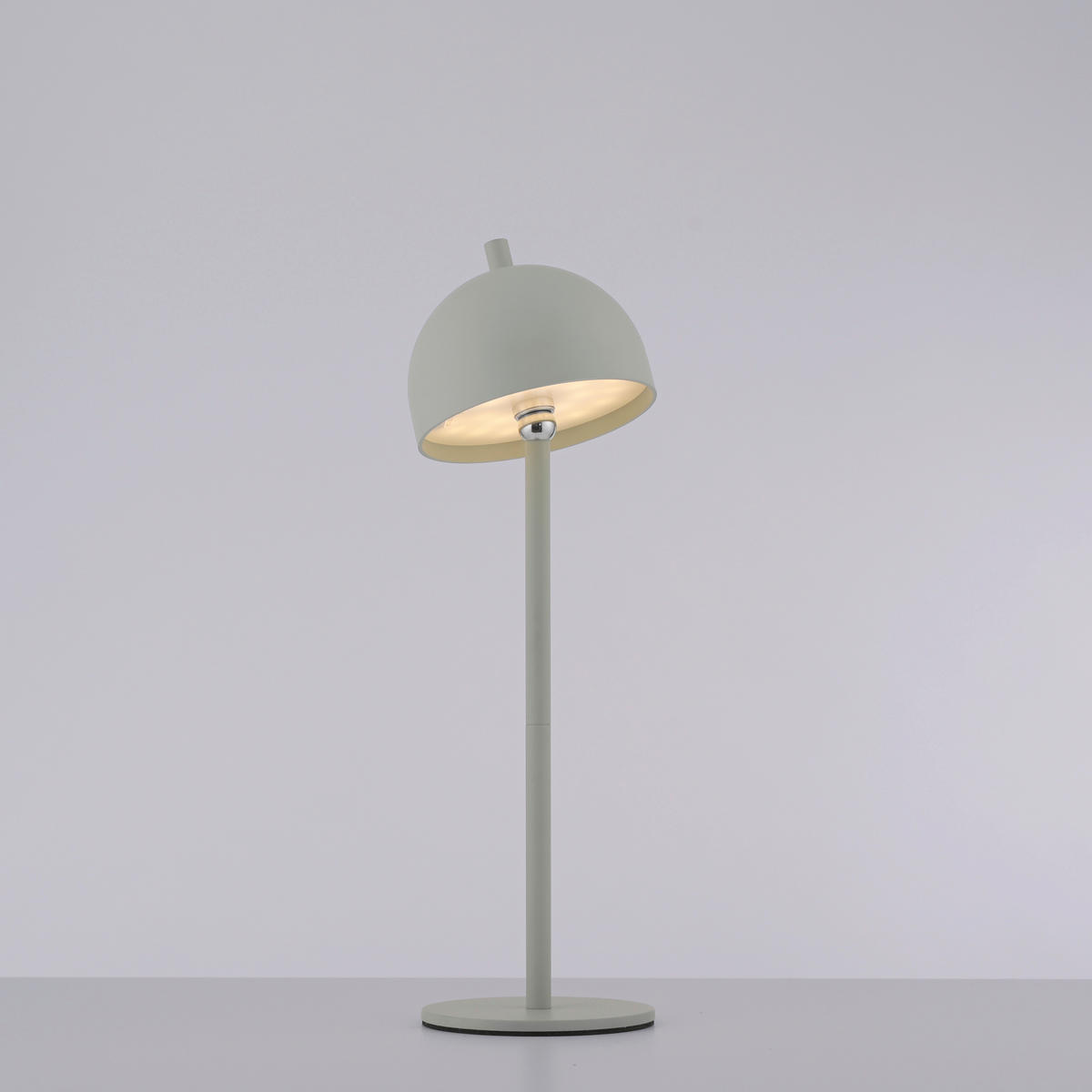 AKKU-STEHLEUCHTE 18/18/126 cm    - Salbeigrün, Design, Kunststoff/Metall (18/18/126cm) - Schöner Wohnen