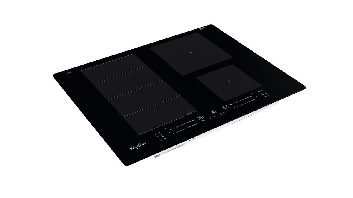 PLOČA WF S2765 NE/IXL - crna, Design, staklo/plastika (65/5,4/51cm) - Whirlpool