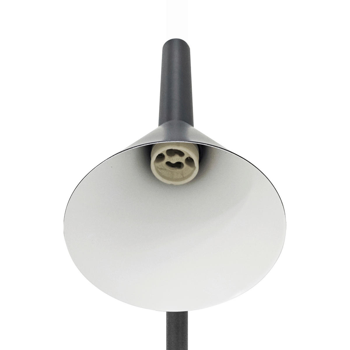 TISCHLEUCHTE Kelvis 42/15/26 cm  - Schwarz, Design, Metall (42/15/26cm) - Nordlux